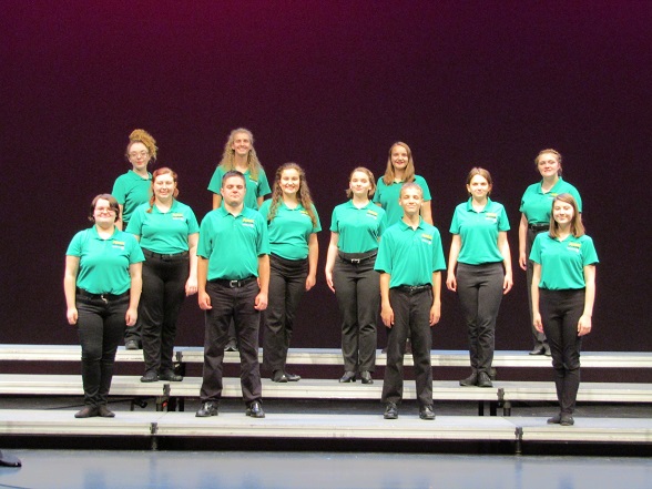 4h chorus on stage group