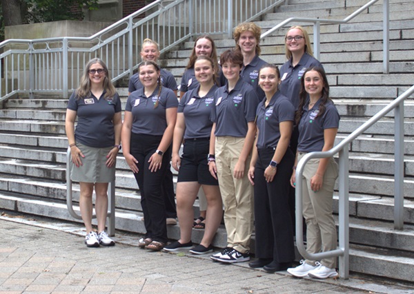 Indiana 4-H Ambassadors standing together