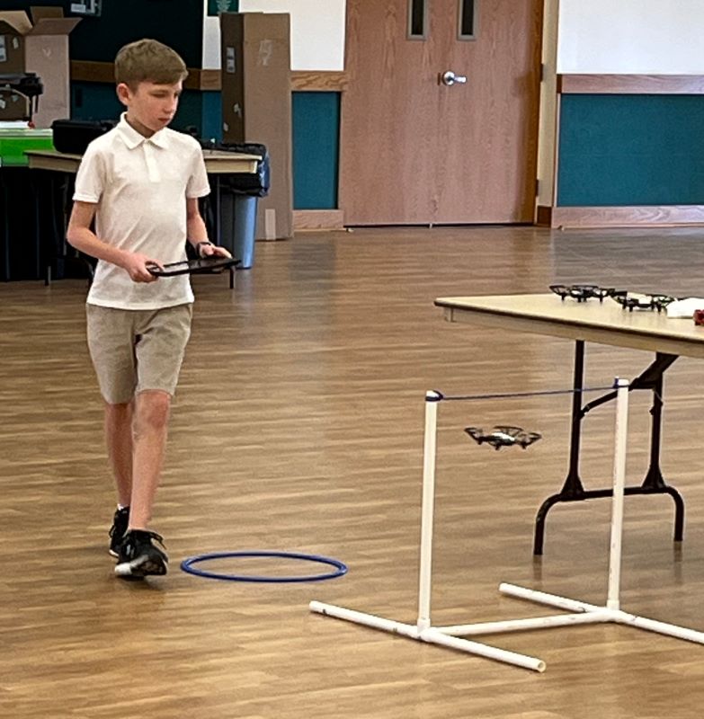 4-H Member Flying Obstacle