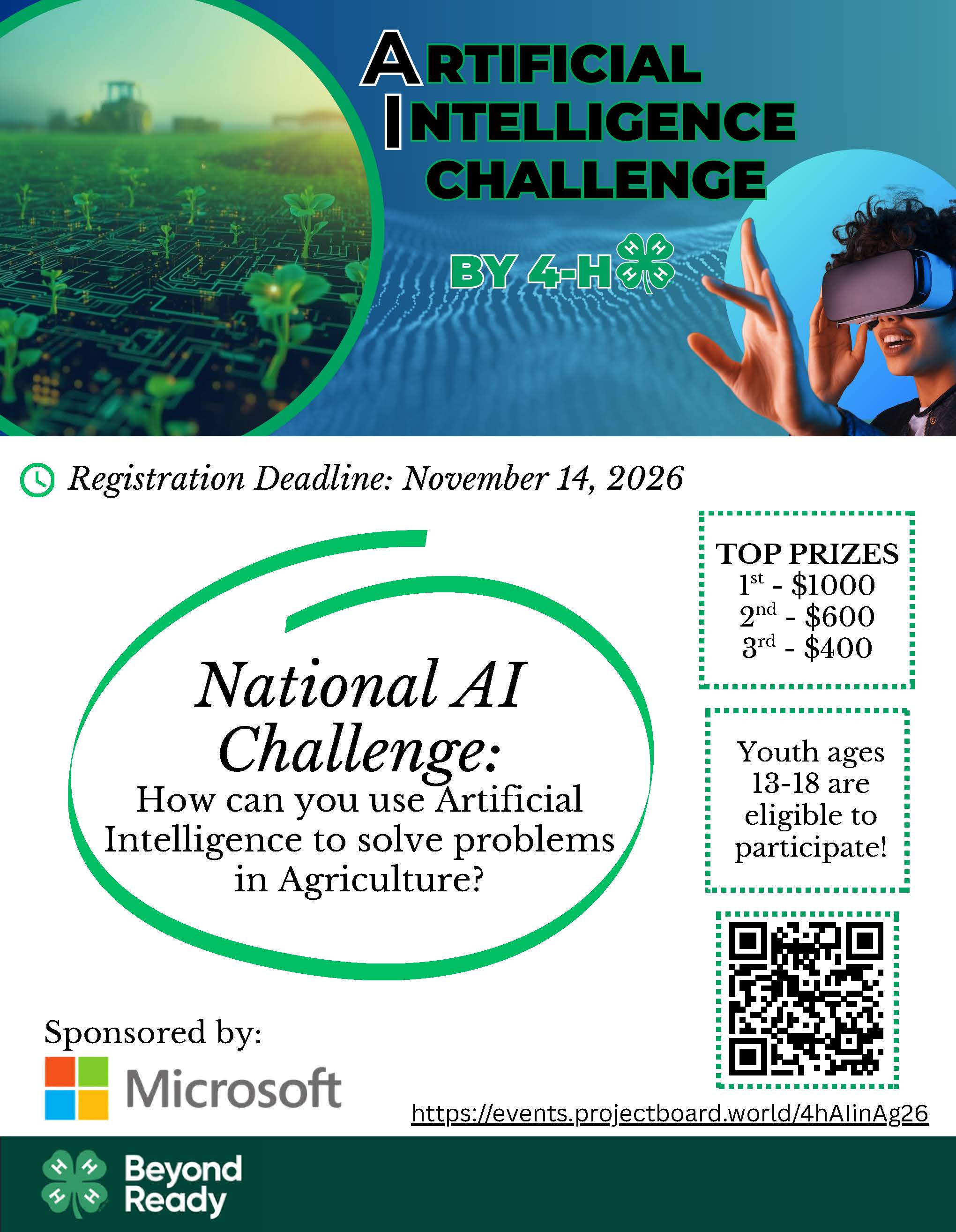 2026 AI in Ag Challenge