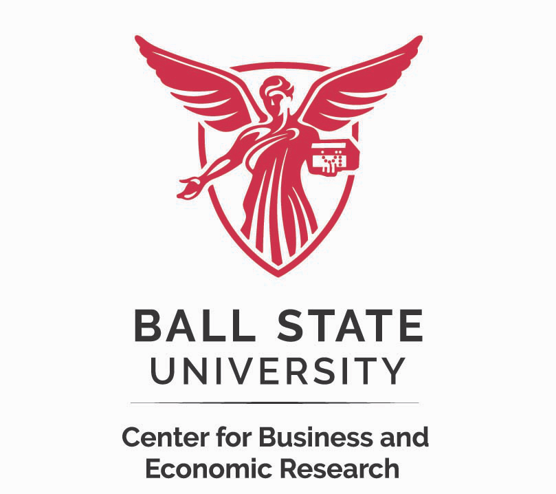 Logo for The Center for Business and Economic Research, Ball State University