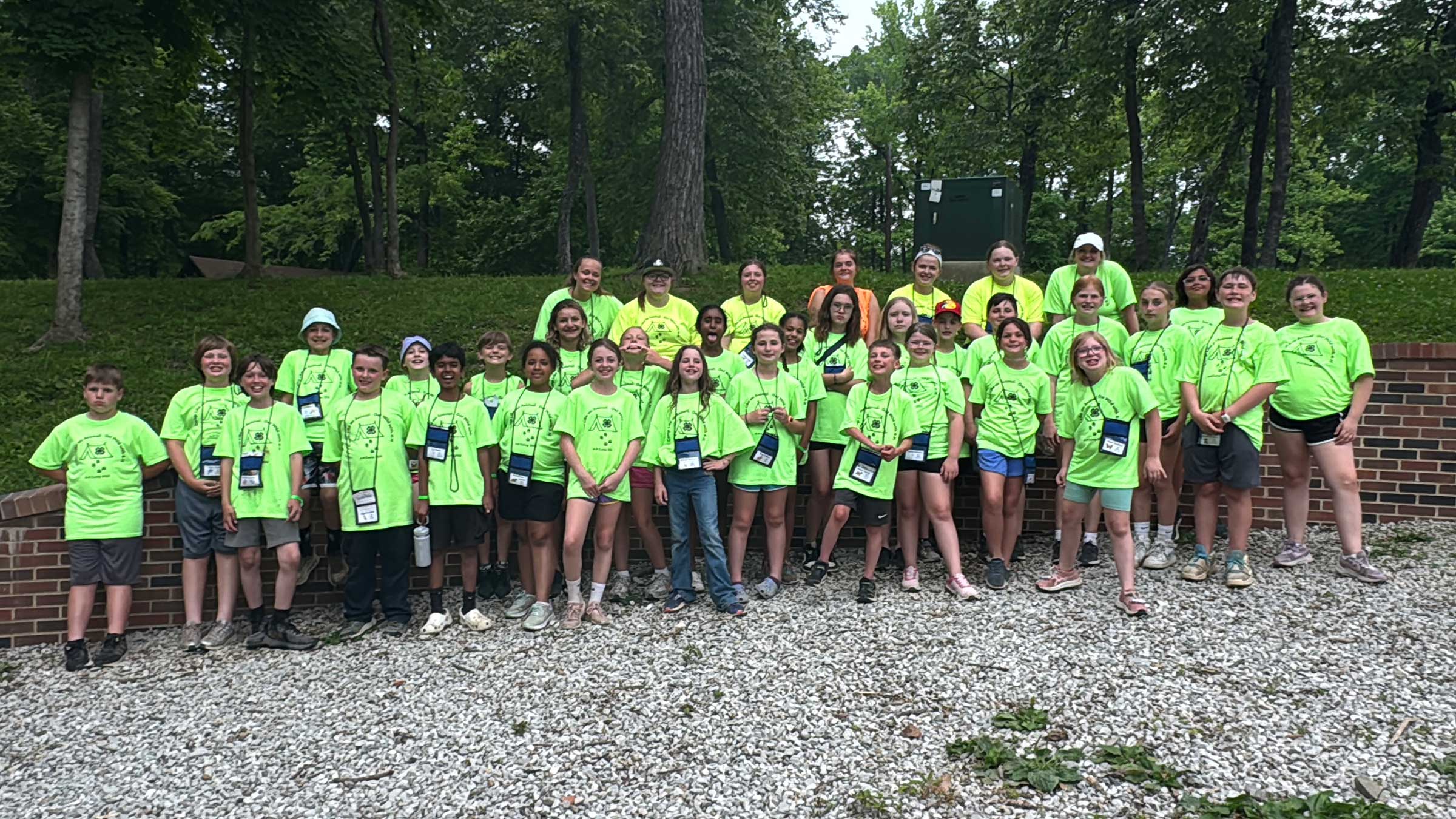 camp group photo