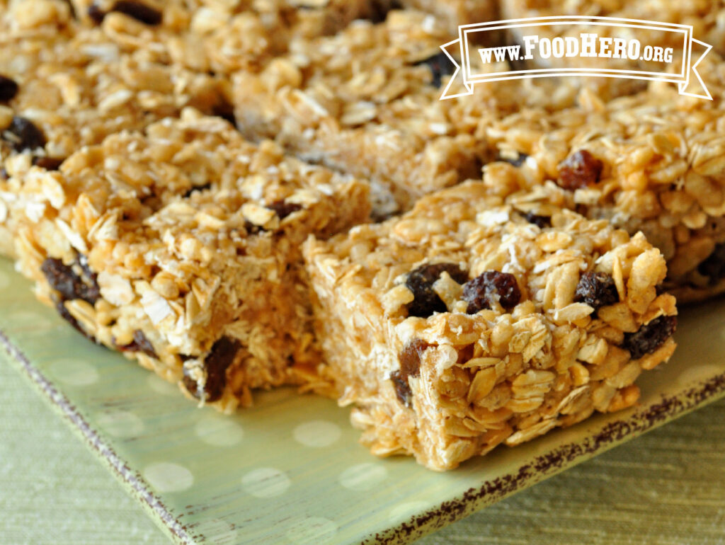Peanut Butter Cereal Bars