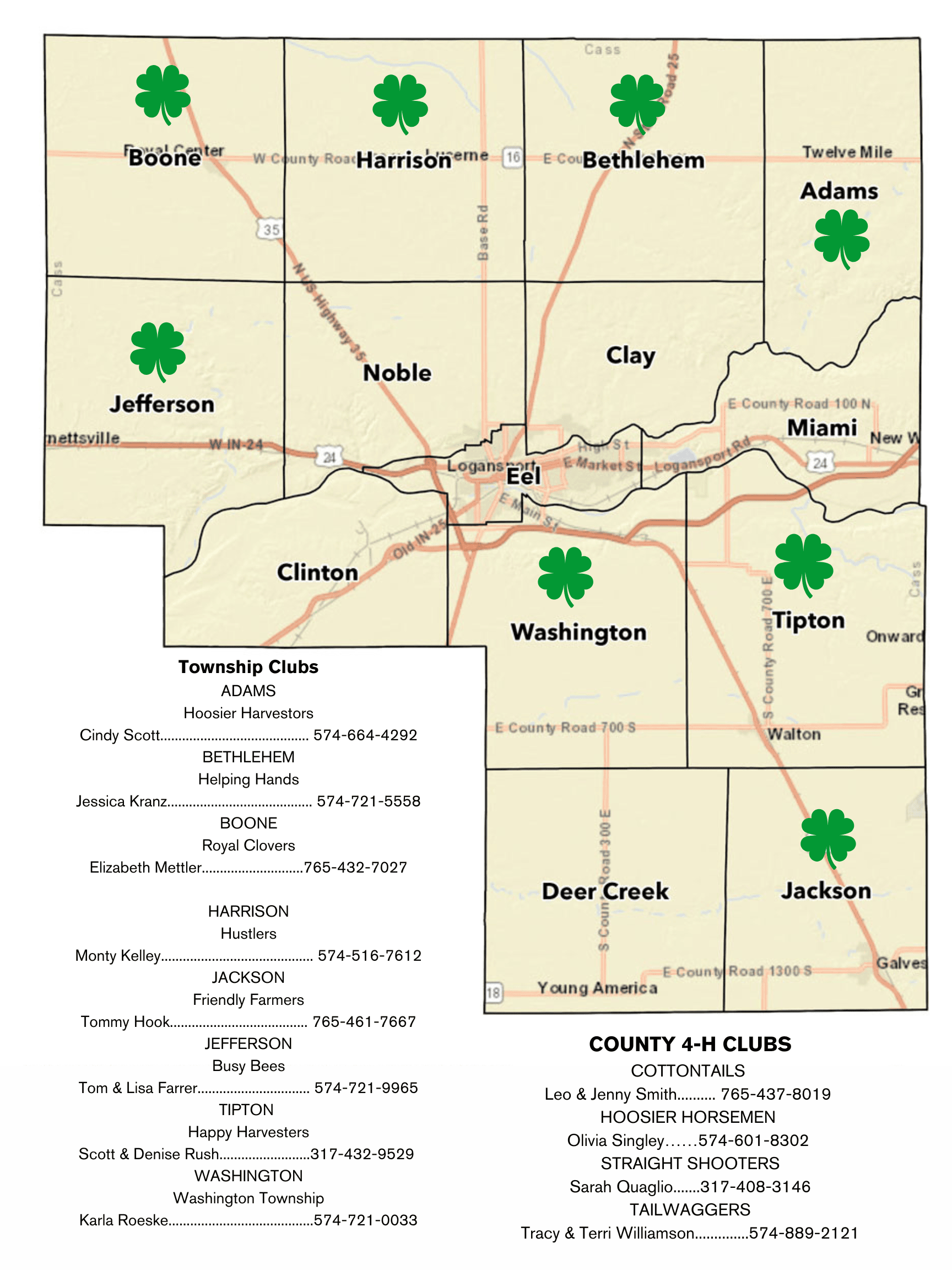 4-H Map
