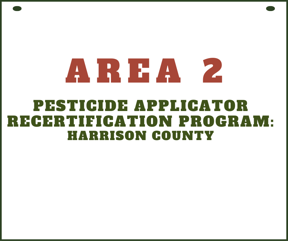 Area 2 Pesticide Applicator Program
