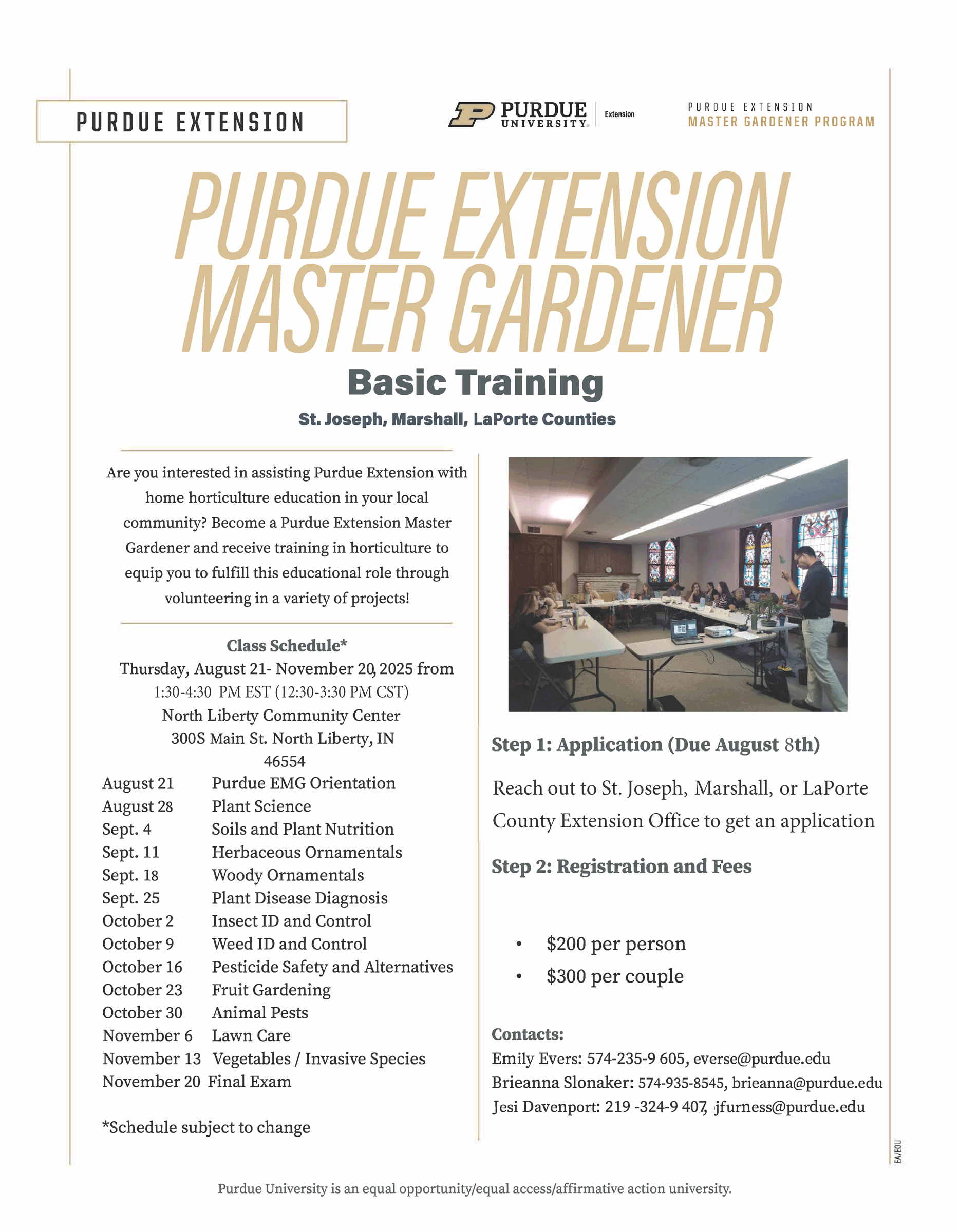 Interested in Becoming a Master Gardener?