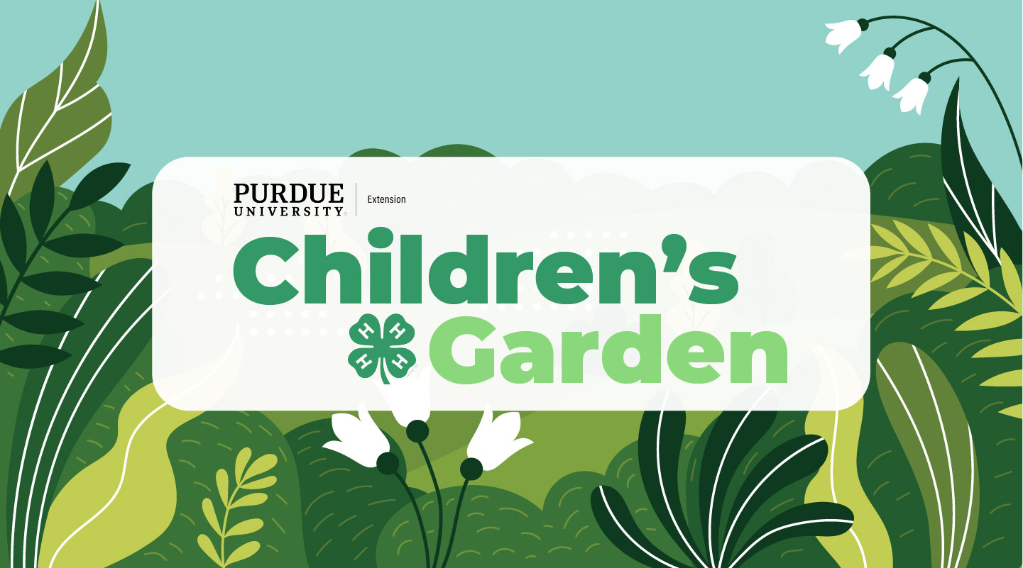 Children's Garden Banner