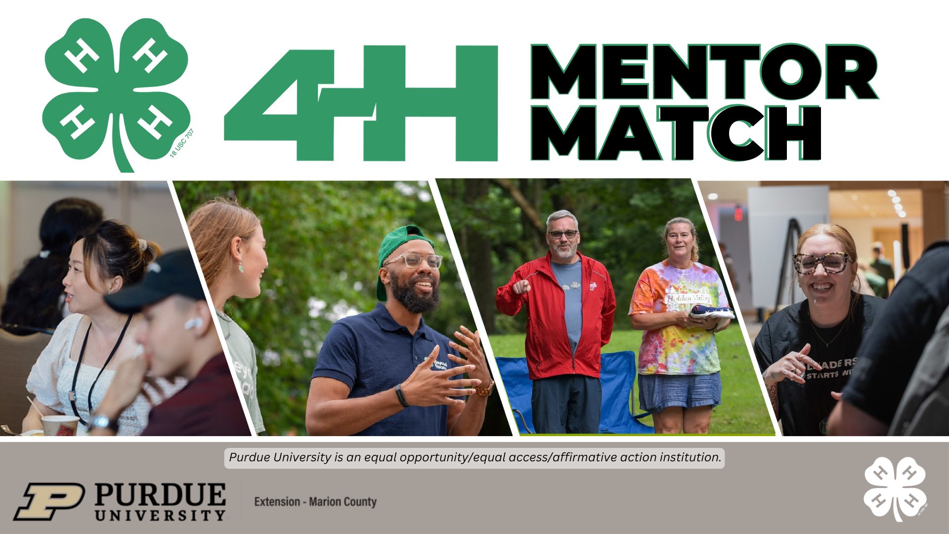 4-H Mentor Match Graphic 