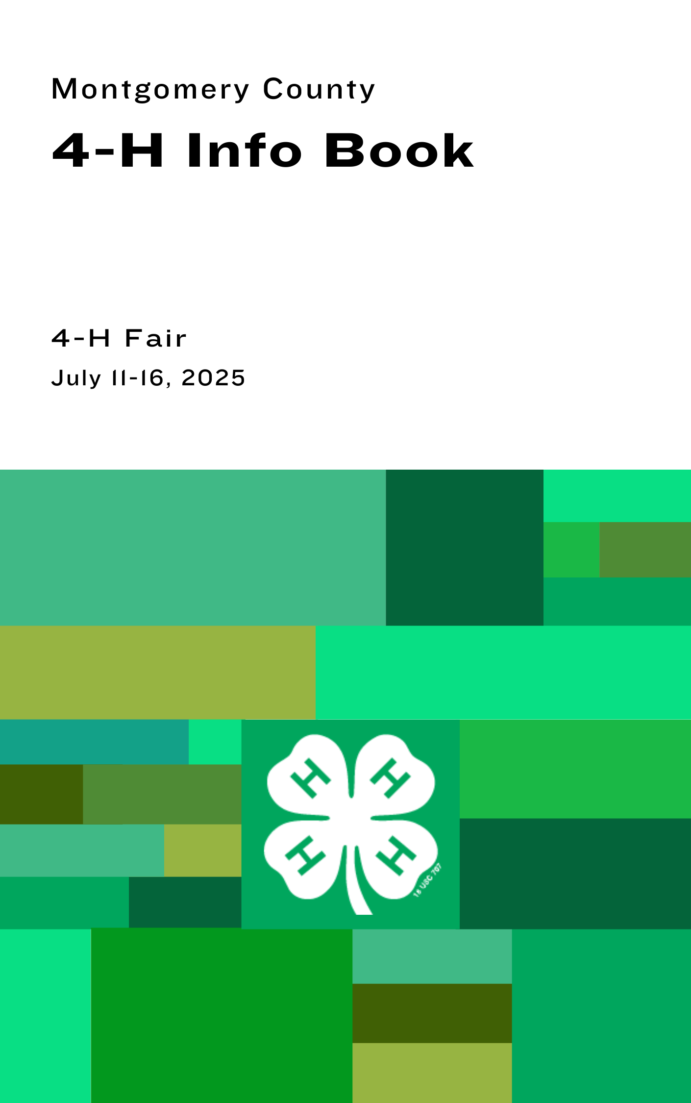 Montgomery County 4-H Info Book