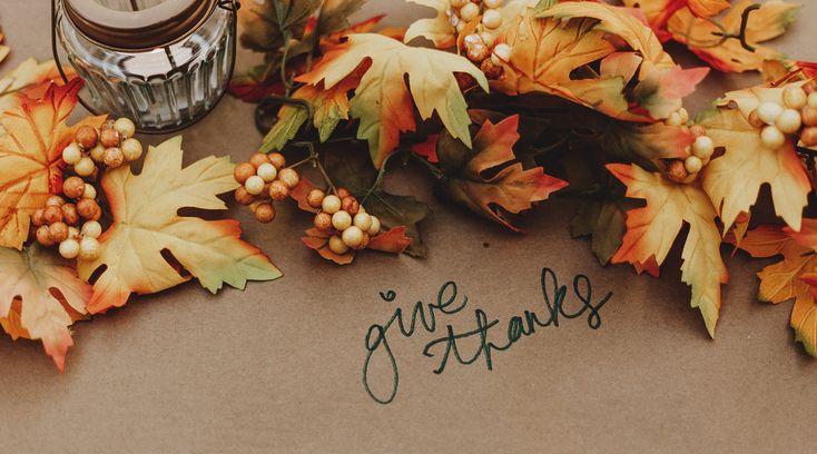 giving thanks