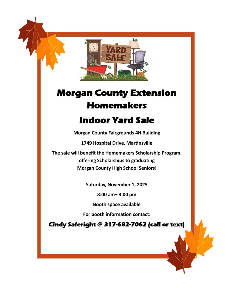 Fall Garage Sale 2025 Flyer