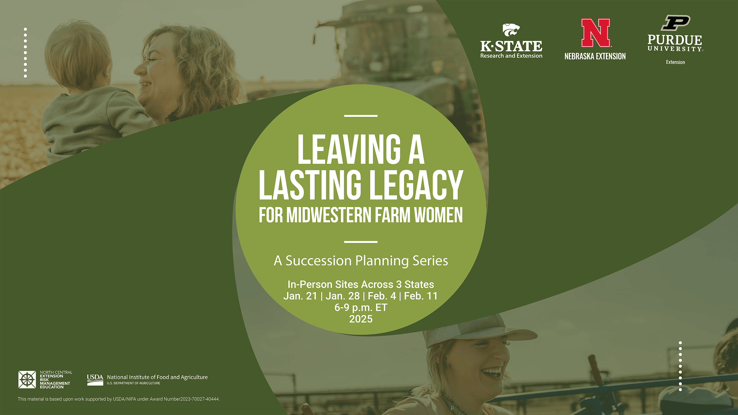 Flyer for Leaving a Lasting Legacy 