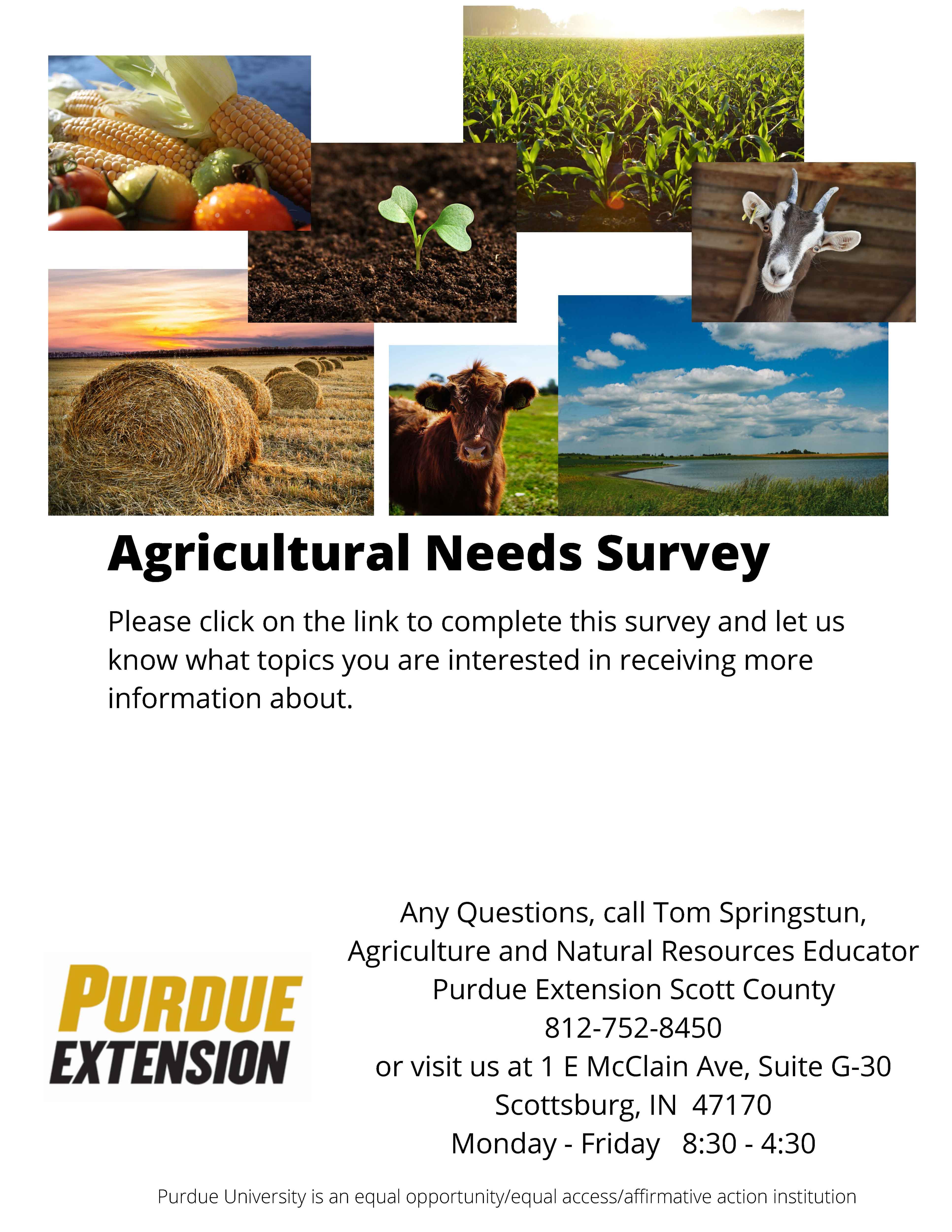 ag needs survey