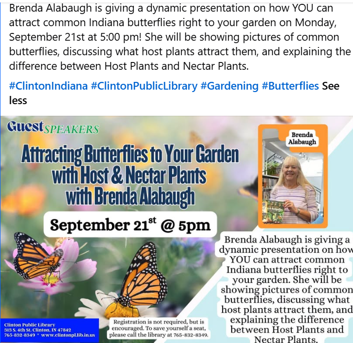 Attracting Butterflies