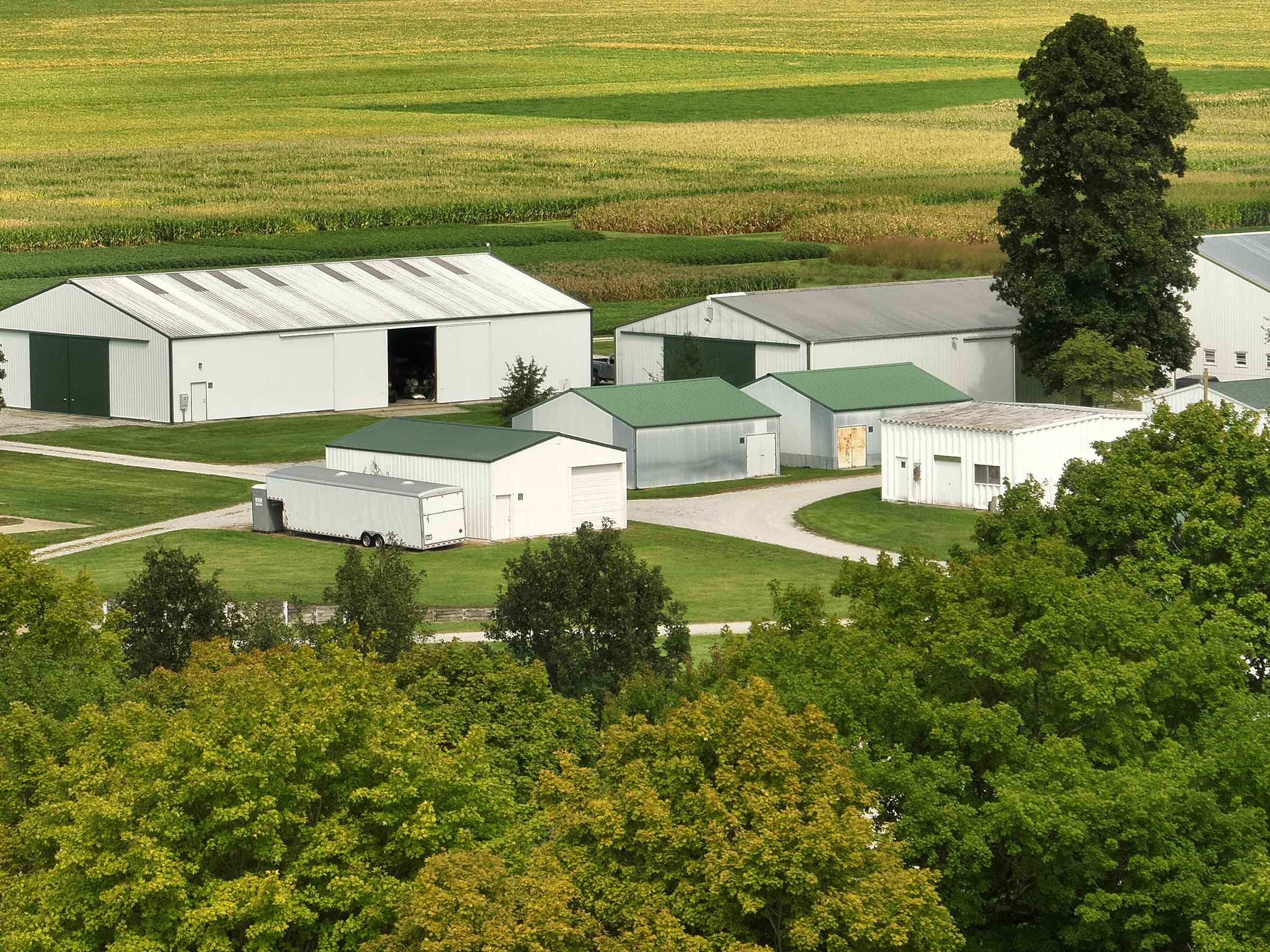 UAV Farm Buildings