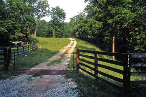 It is important to know in advance whether or not emergency responders' vehicles will fit through your gates.