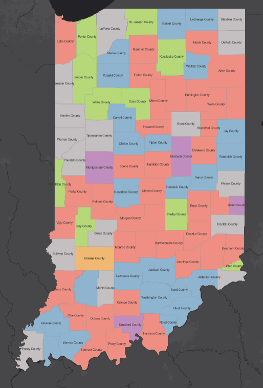 Coalition Map 2025