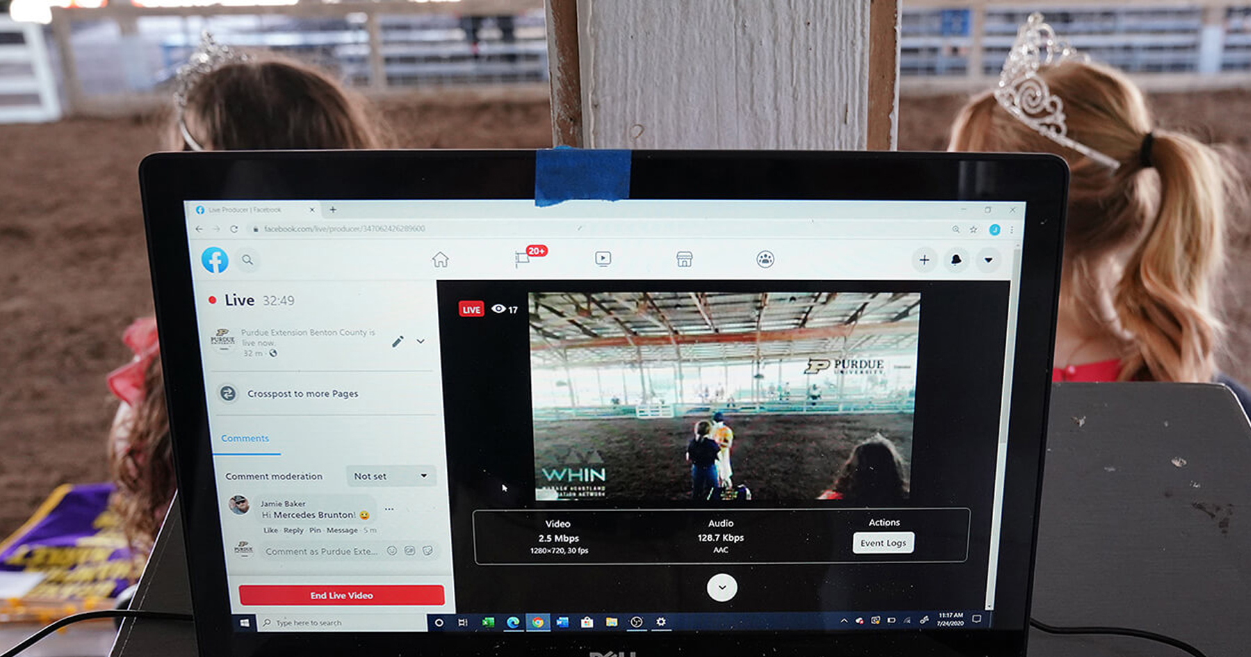Live Stream of fair competition