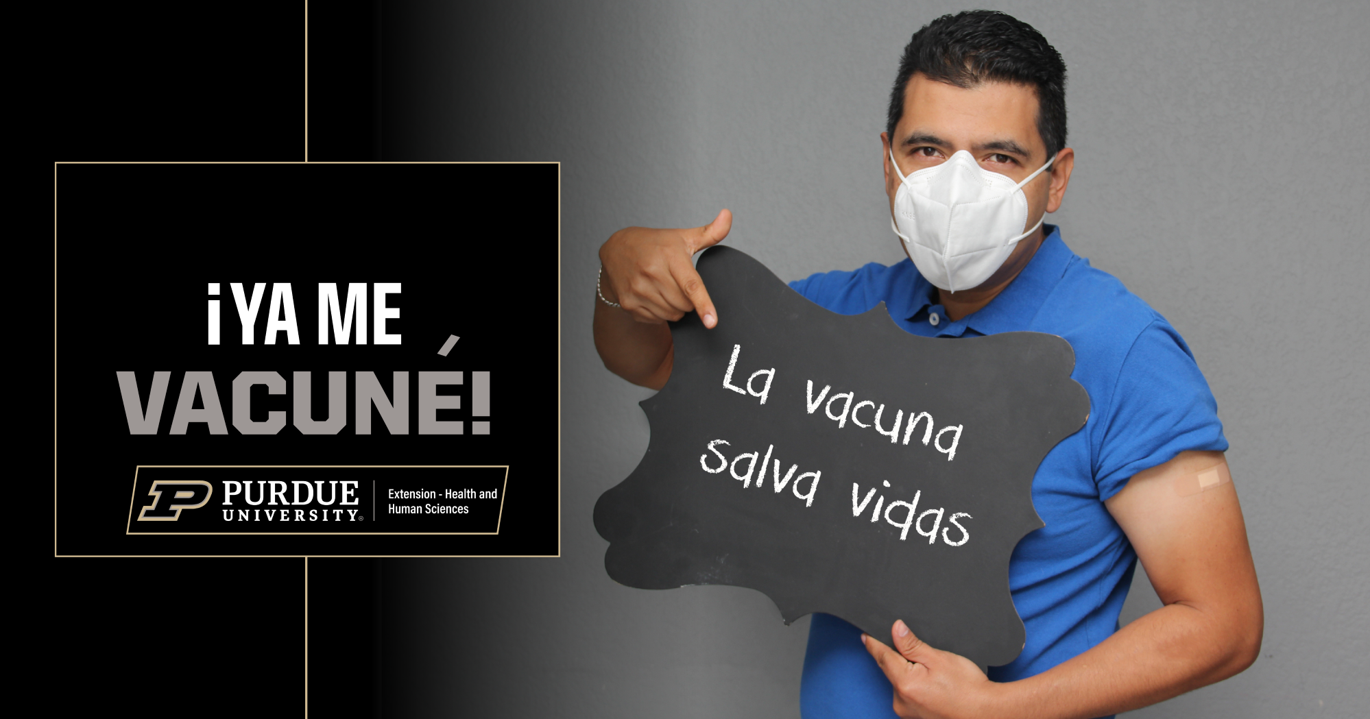 la vacuna, center for disease control thank Purdue Extension 