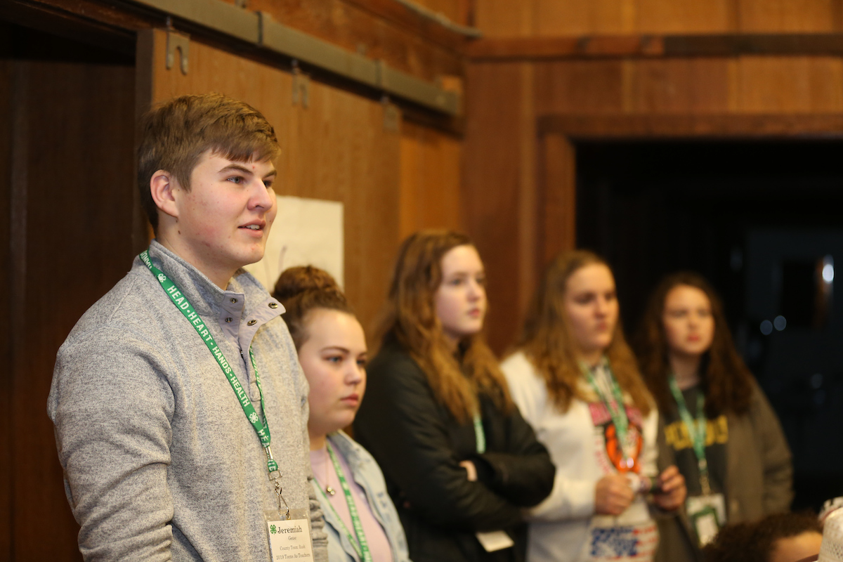 Indiana youth at the teens as teachers