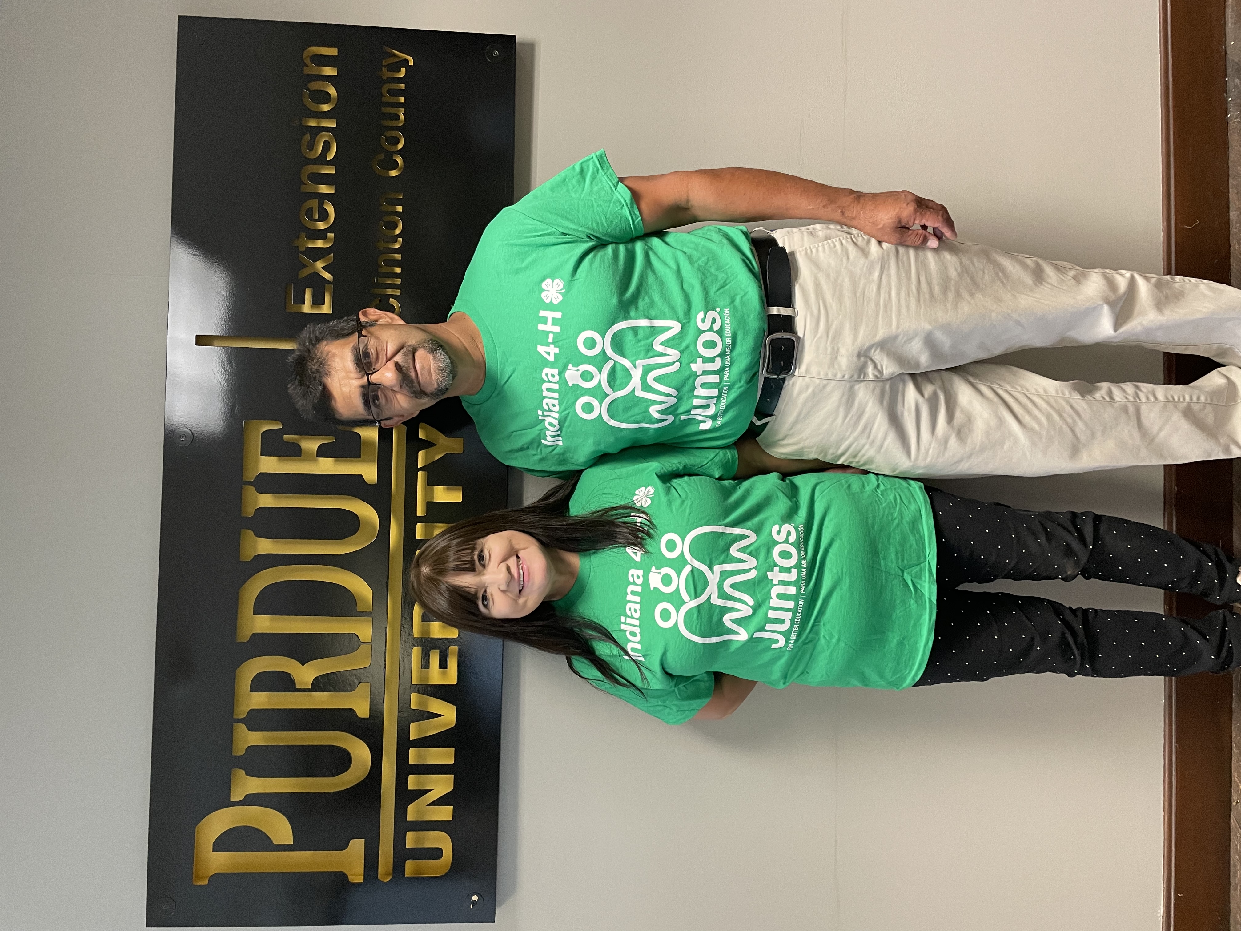Oscar and Mar Lopez, Clinton County Juntos 4-H Program Coordinators