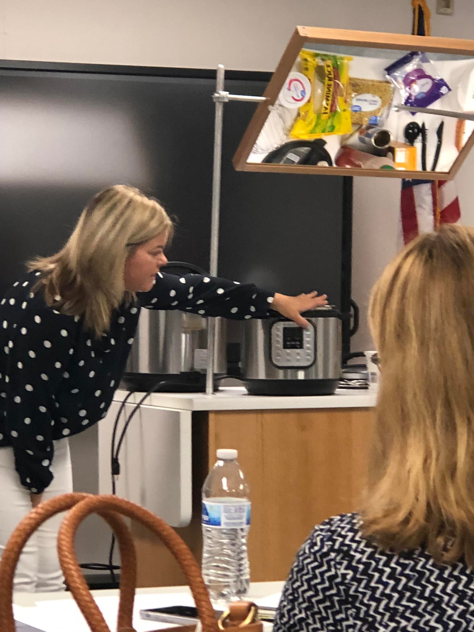 AI Meal Prep class, Mandy Gray using the Instapot