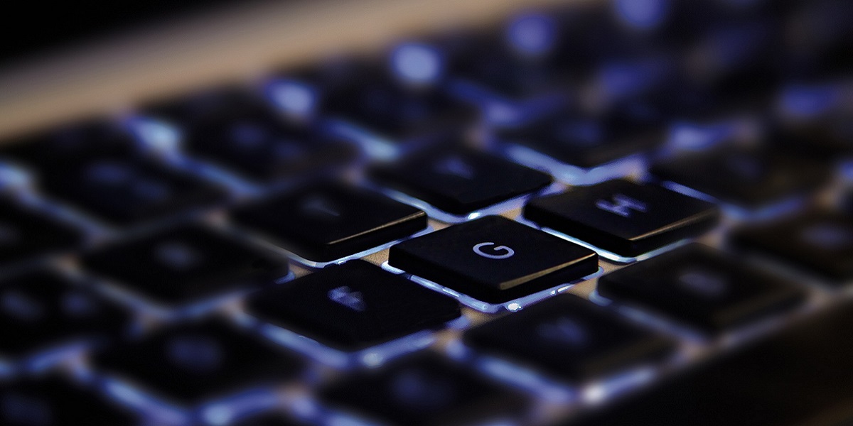 computer keyboard close-up
