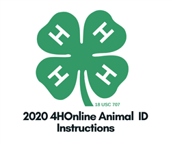 4-H animal id