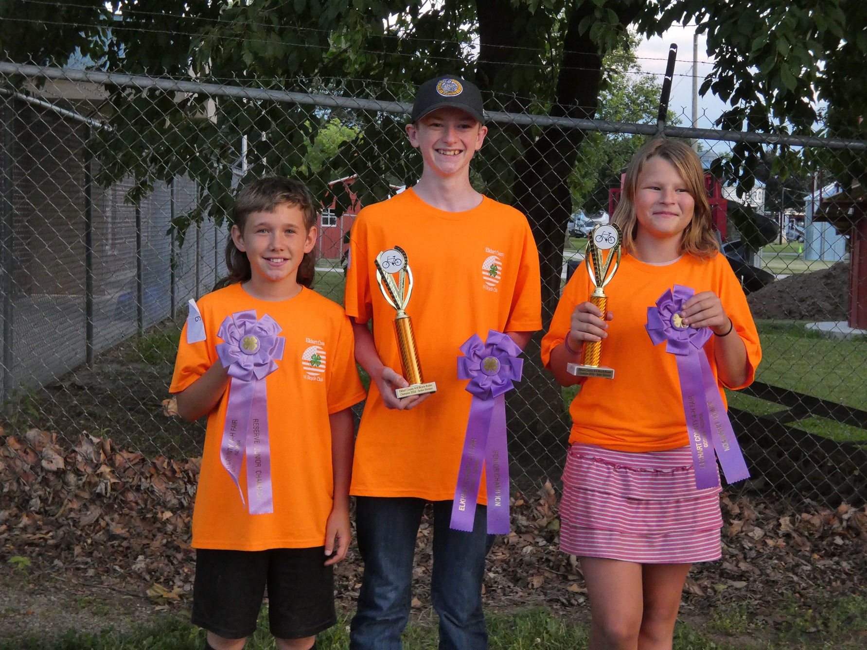 Group of Bike Rodeo Champions