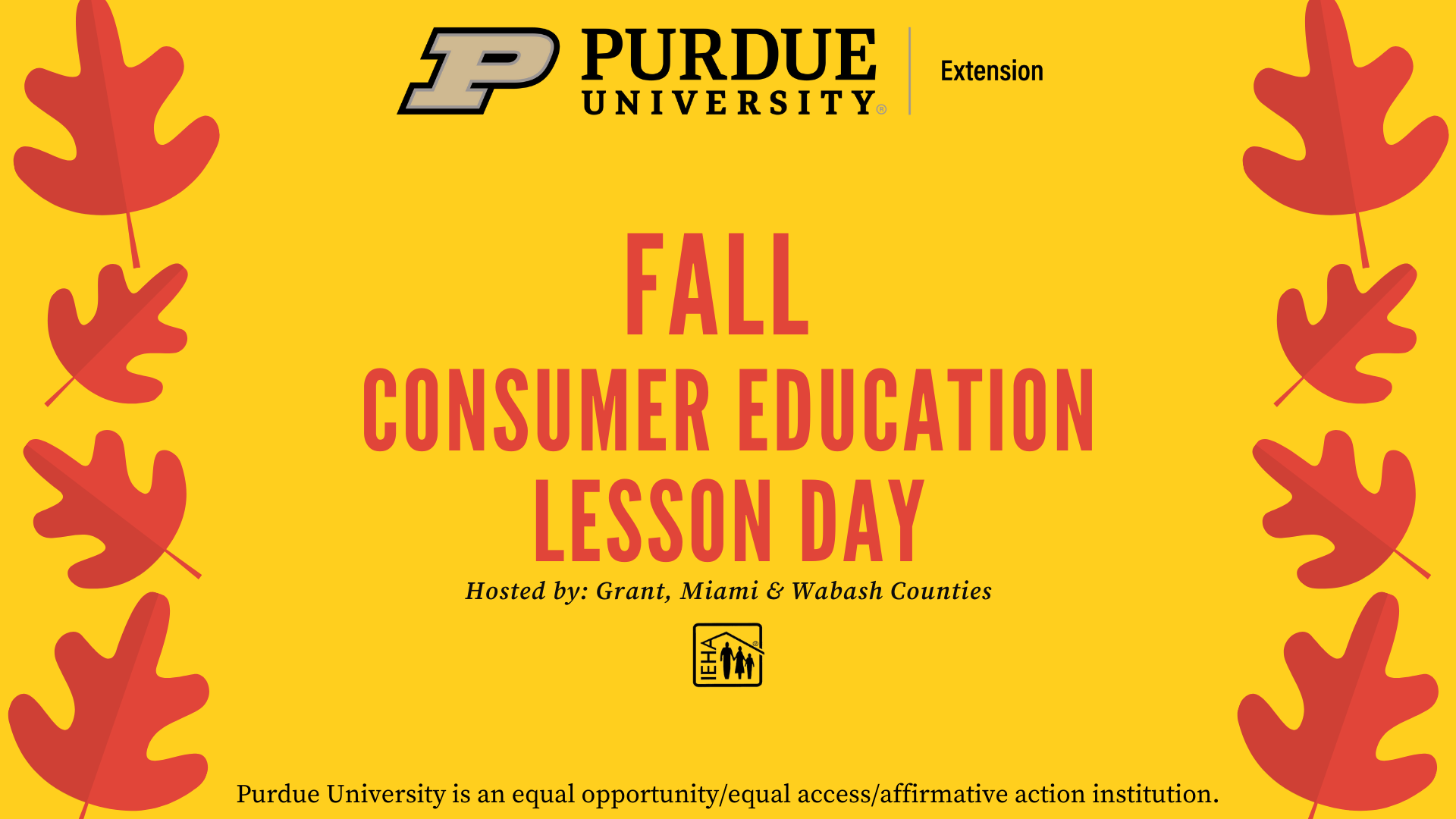 Consumer Education Days 2021
