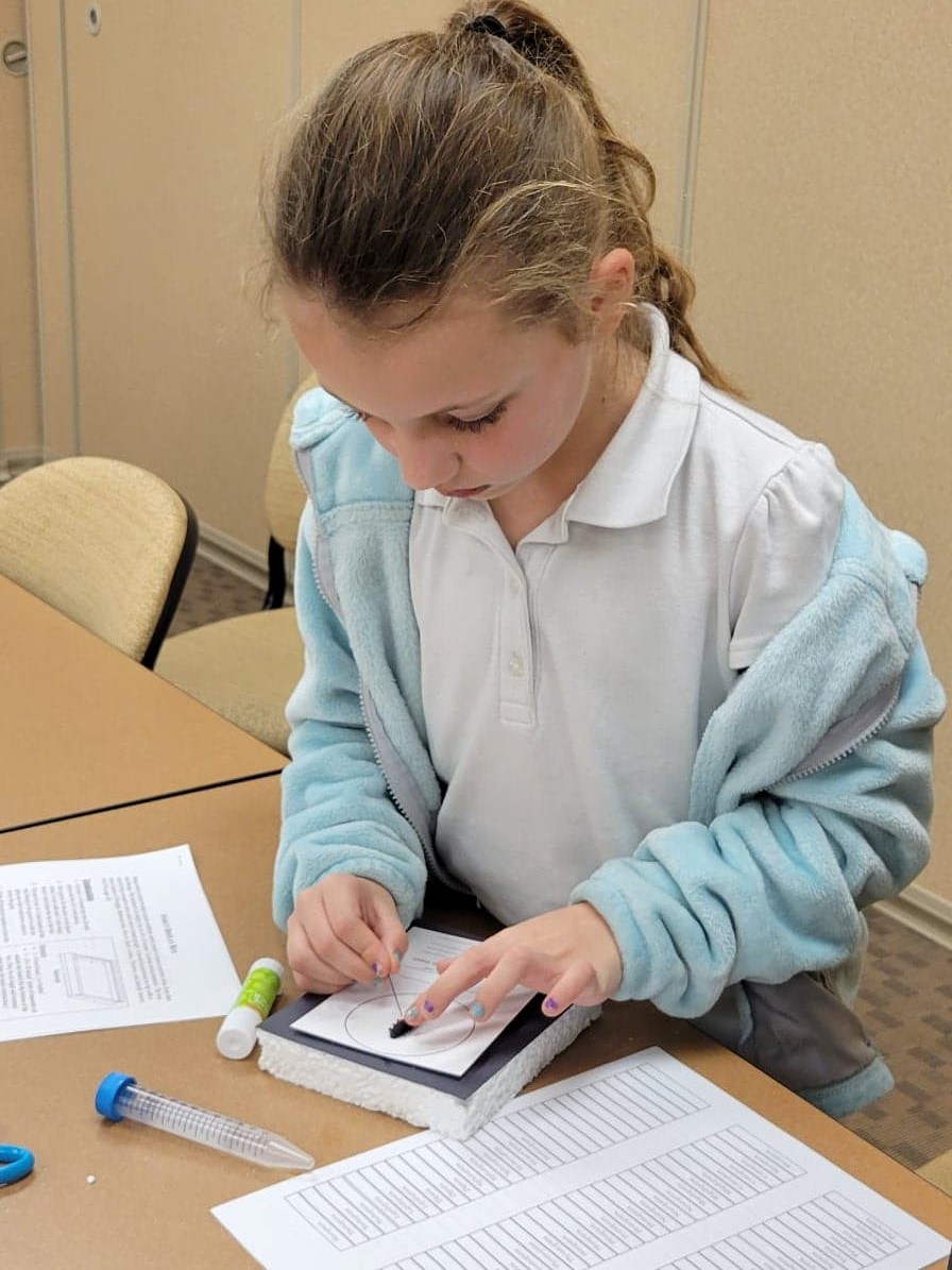 child painting