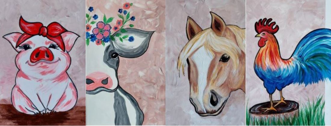 fun art party animals