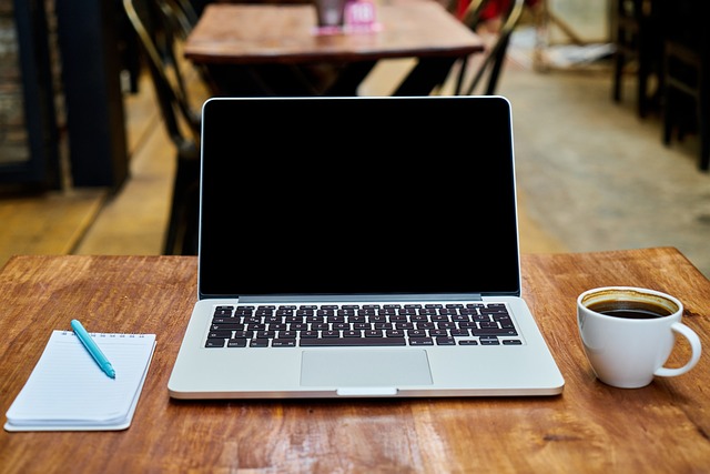 Computer-Coffee-Paper
