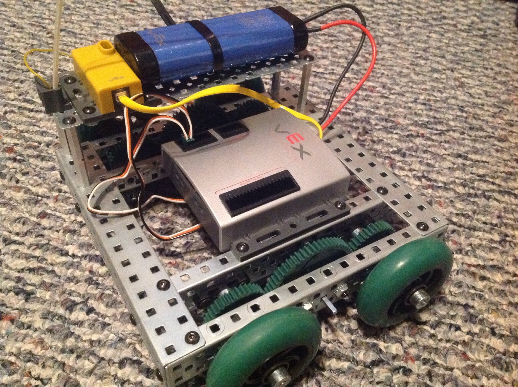 Photo of small robot.