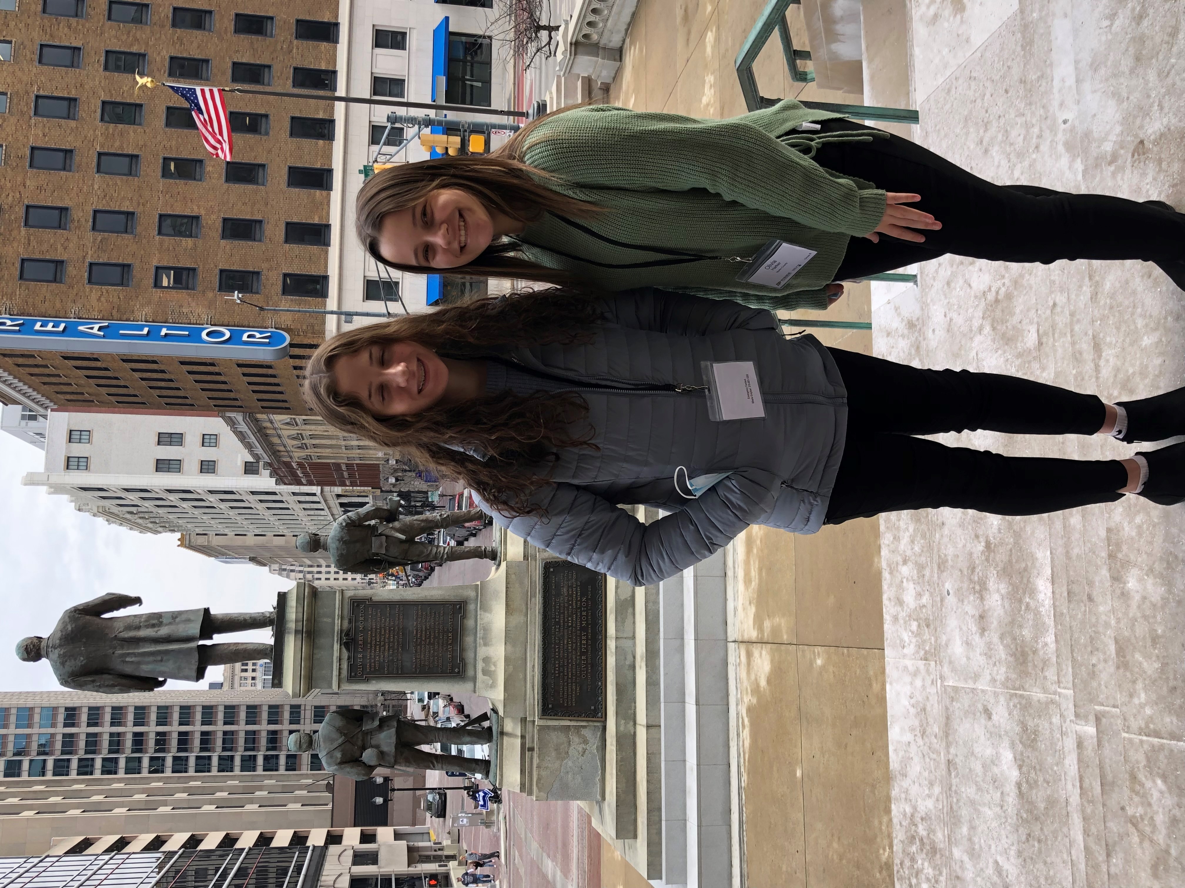 Lillie Bauer and Olivia Harker