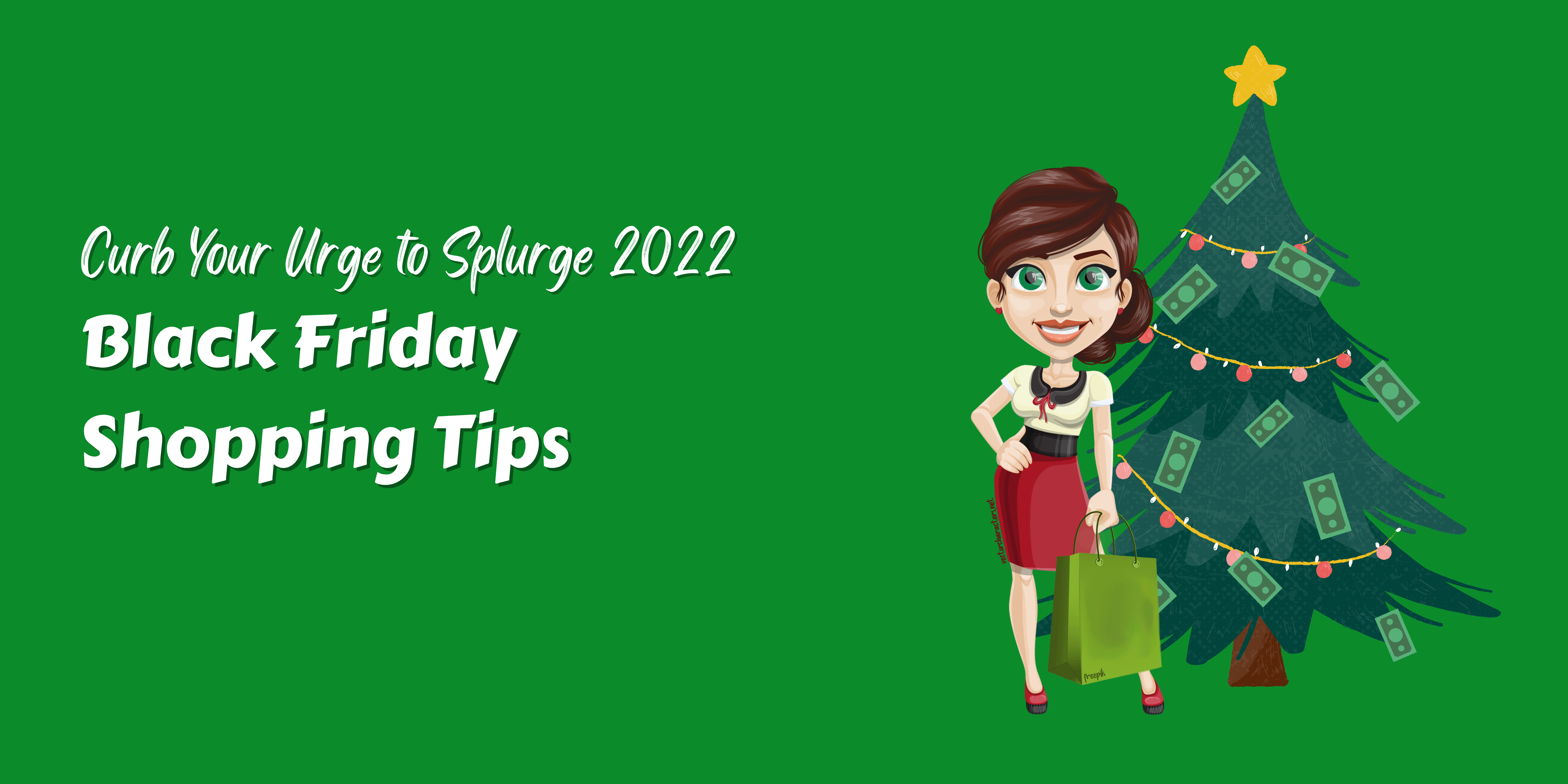 Black Friday Shopping Tips with Irma Near Christmas Tree