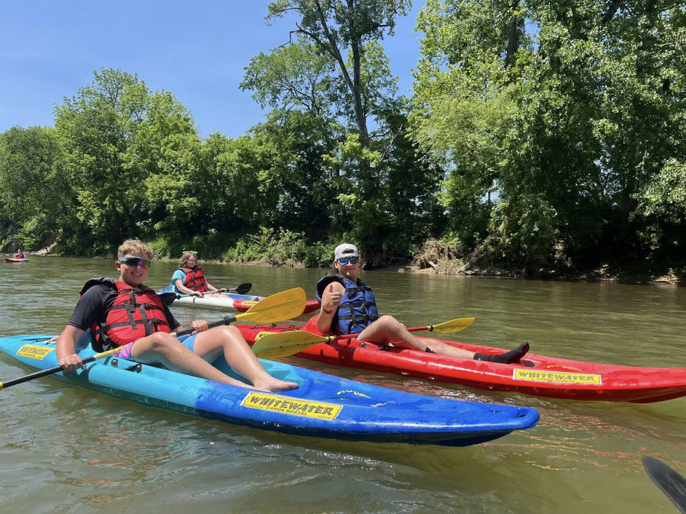 Kayaking 4-H Camp