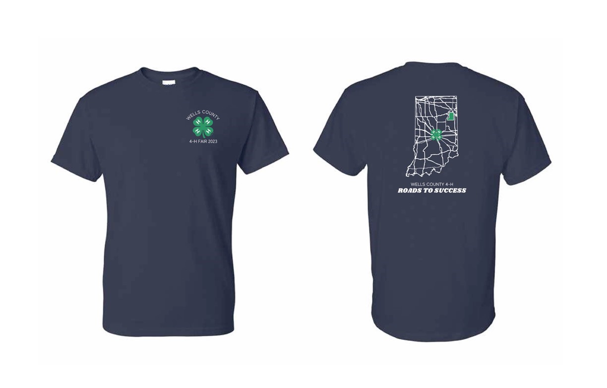 4-H Roads to Success T-shirt Design