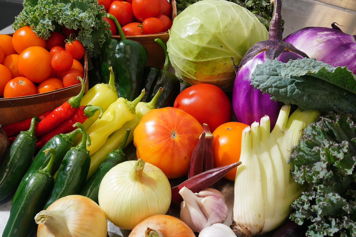 vegetables