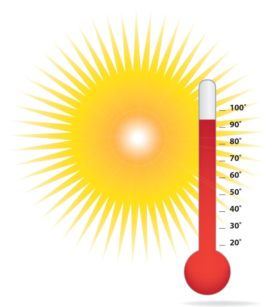 sun thermometer