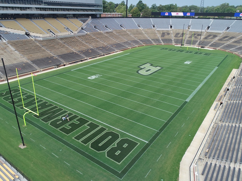 Image of a football field 