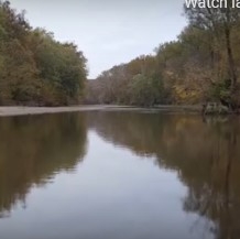image of a river and trees to the left and to the right