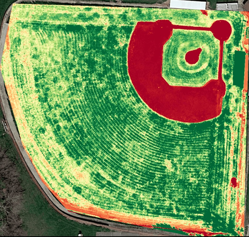 Image of a baseball field